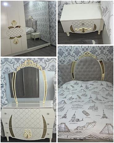 Yataq dəsti satılır 900₼.maşın boyadır.matrası və bazası var.Ünvan