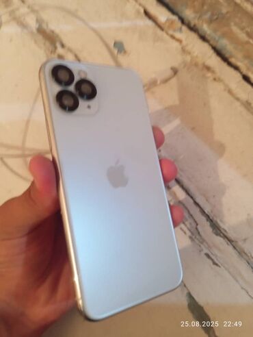 наушники с шумоподавлением бишкек: IPhone 11 Pro, Matte Silver, Кабель