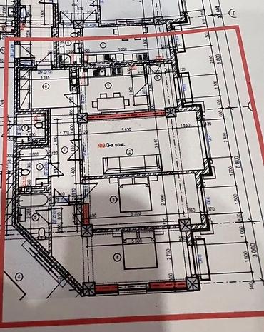 Продажа квартир: 3 комнаты, 113 м², Асанбай мкр 8 этаж, ПСО (под самоотделку) — 2