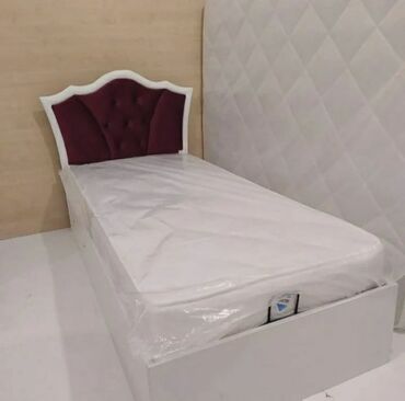 Кровати: Новый, Односпальная кровать, С подъемным механизмом, С матрасом, С выдвижными ящиками