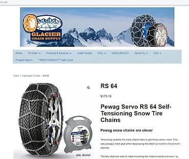 Auto oprema: Pewag Servo sneg lanci za točkove – par - Tip: lanci za sneg/led za — 8