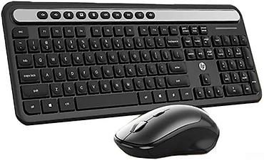 klavyatura komputer: HP CS500 Wireless Keyboard and Mouse Combo Black 🟢 Rəsmi iş yeri olan — 1
