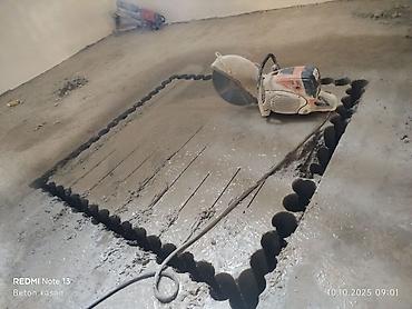 şəkili: Beton kəsimi və karot deşmə xidməti. Xidmətə beton döşəmə, divar və — 1