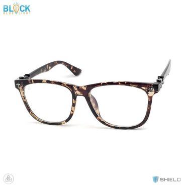 Компьютерные очки: Компьютерные линзы PHOTOCHROMIC + BLUE BLOCK 2в1 Оправа "Chrome — 8