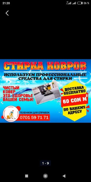 Стирка ковров! Ковры представляют собой отличные ловушки для