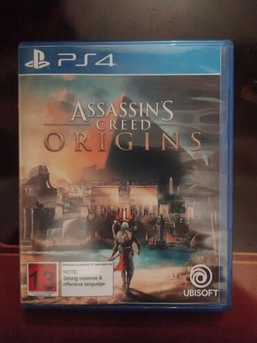 Oyun diskləri və kartricləri: PS4 üçün Assains Creed Origins oyunu satılır Oyun ideal veziyyetde