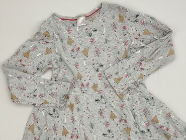 sukienka ecru midi: Dress, Little kids, 9 years, 128-134 cm, condition - Very good