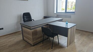 Sifarişlə ofis dəst mebeli: Mebel istehsalı və quraşdırma xidməti - Ofis masaları: İki rəngli — 66