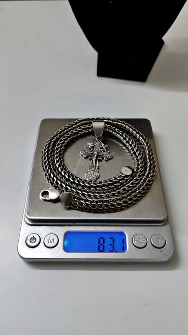 Серебряные цепочки: Массивная Серебряная цепь "Рамзес" 132 гр 55 см Ручная работа — 16