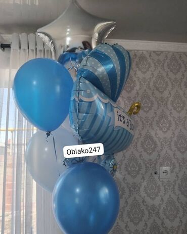 цветы из шаров: Воздушные шары: День рождения Выписка роддома Оформление ресторана