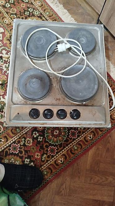 Кухонные плиты и варочные поверхности: Elektrik plitə paneli – 4 gözlü - Tip: Elektrik soba üstü (iplə — 1