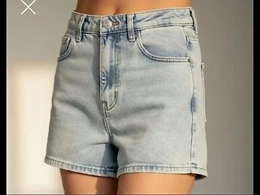 Ženske teksas šortsice – svetlo plavi denim - Kroj: srednje visok