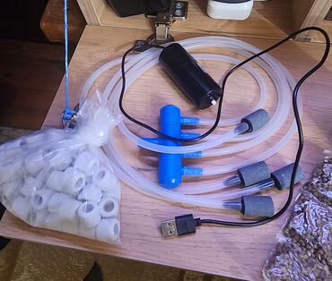 Akvariumlar: Dördbucaq akvarium, Balıqlarla birlikdə, 120 l — 16