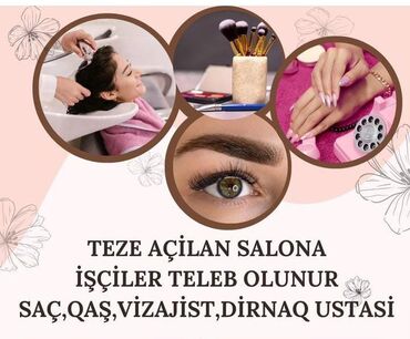 tikis sexine isci teleb olunur: Dırnaq ustası tələb olunur, Yerin icarəsi, 1-2 illik təcrübə