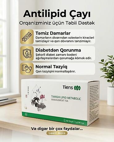tefal cay: Tiens Tianshi Lipid Metabolic Management Tea – Antilipid çayı — 1