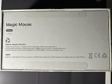 мышь apple: 🖱️ Apple Magic Mouse (USB-C) — White 💰 Цена: 5 000 сом ✨ Оригинал — 3