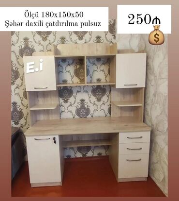 стол деревянный кухонный: Kompüter masası, Yeni