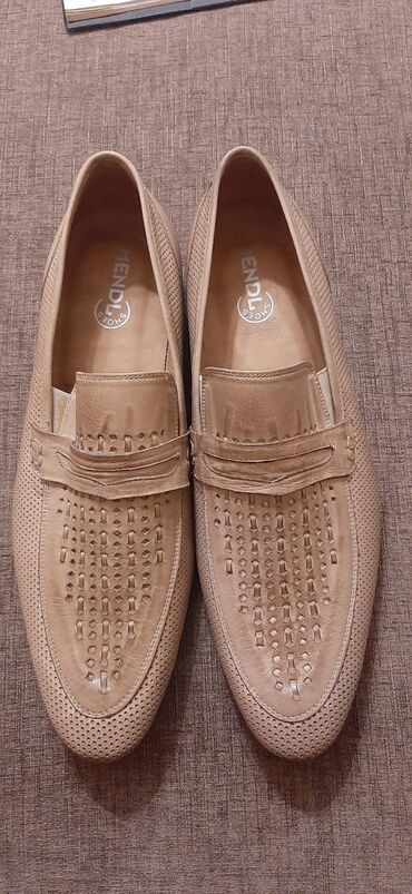 мужская обувь б у: Мужские туфли Мендл15365. цвет беж. Турция. размер 43. НОВЫЕ