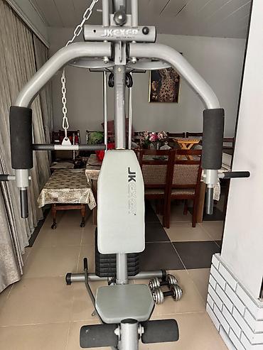 eliptik trenajor: Çoxfunksiyalı ev trenajoru – kabel və blok sistemi ilə - Tam bədən — 6