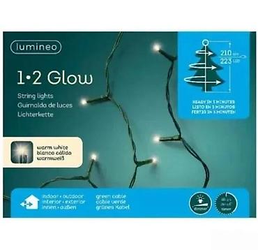 Praznična dekoracija: Luminee 1•2 Glow i Compact Twinkle – LED svetleće lampice za jelku - — 5