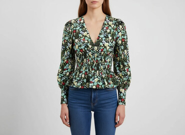 zara sukienka zebra: Zara, Women's blouse, size M