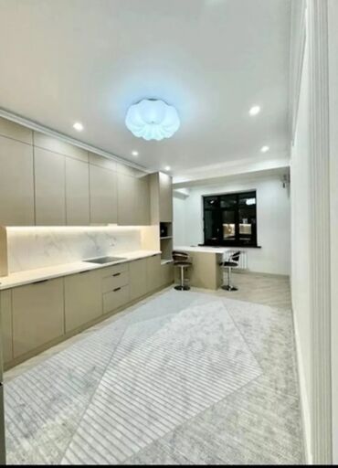 квартира ош долгосрочное: 3 комнаты, Риэлтор, С мебелью полностью