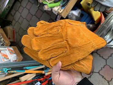 Перчатки рабочие из замши (спилок) - Материал: плотный спилок/замша at lalafo.kg Перчатки рабочие из замши (спилок) - Материал: плотный спилок/замша