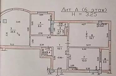 фатьянова: 3 комнаты, 91 м², Вефа ТЦ Элитка, 6 этаж — 9