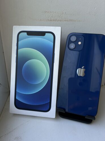 gence telefon qiymetleri: IPhone 12, 64 GB, Mavi, Face ID, Simsiz şarj, Zəmanət