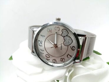 Ručni satovi: 1400din Prelep interesantan i praktican zenski sat sa kopcanjem na — 5