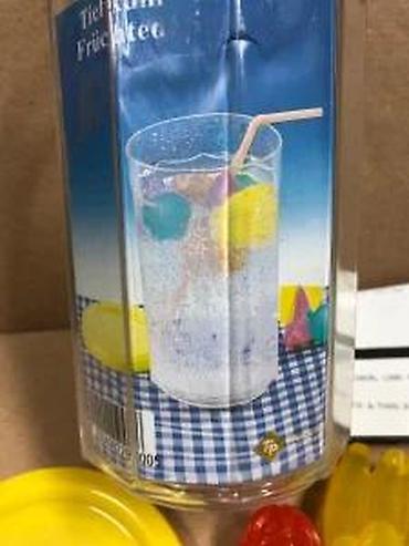 Ostalo posuđe: Plastični višekratni “kockice leda” u obliku voća – set od 18 delova — 4