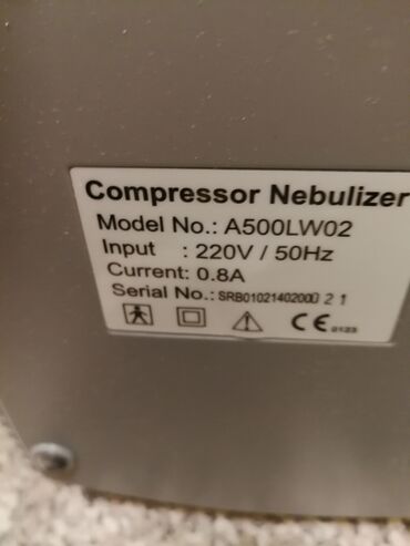 Inhalatori, nebulizatori: Inhalator kompresorski Nebulizer dobar ispravan sa 2 maske. U svojoj — 8