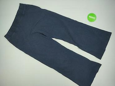 pull and bear spodnie lniane: Zara, Spodnie materiałowe damskie, rozmiar L — 2