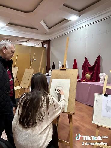 onlayn rus dili kursu: Rəsm dərsləri – akademik təsviri sənət studiyası - Klassik akademik — 1