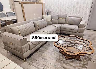 Künc divan dəsti - Rəng: açıq boz/bej tonları - Forması: L-şəkilli lalafo.az -da Künc divan dəsti - Rəng: açıq boz/bej tonları - Forması: L-şəkilli