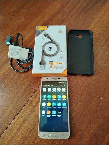 флай 530 телефон: Samsung Galaxy J7 Prime, 16 GB, rəng - Bej