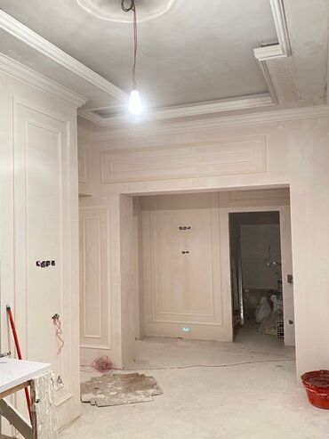 Tavan işləri: Dekorativ qəlib və kartonpiyer işləmələri – professional hazırlanma və — 7