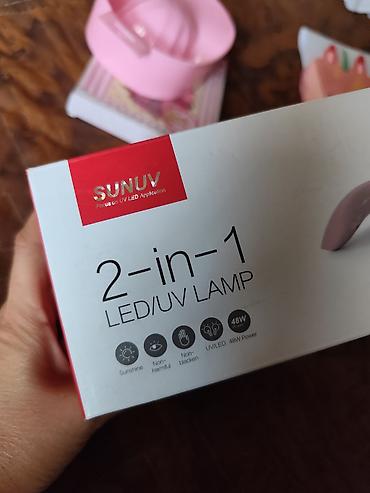 антибактериальная лампа: ✨ LED-лампа для маникюра + ПОДАРКИ! 💅💖 Идеально для домашнего маникюра — 8