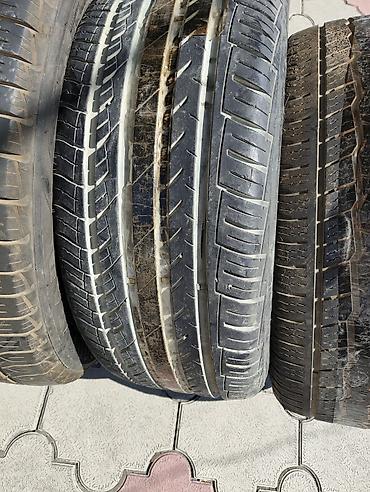 385 55: Срочно продам: 4 летние шины + 4литых диска Киа К5 Шины: - Размер — 2