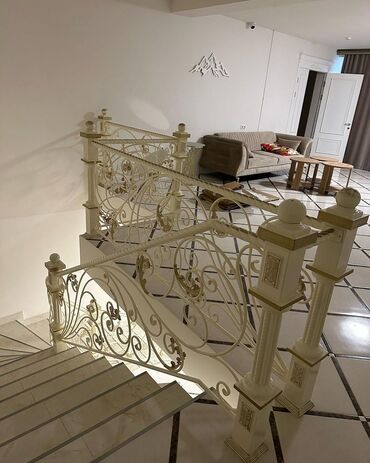 Pilləkən məhəccərləri: Metal EN MMC olaraq istədiyiniz forma və ölçüde demir işlerinin — 3