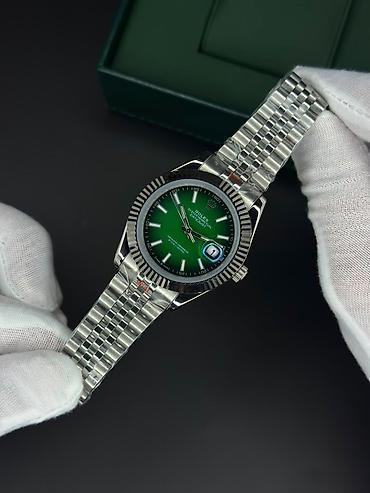 bakida saat: Məhsul: Rolex Oyster Perpetual Datejust (yaşıl siferblat) - Korpus — 1