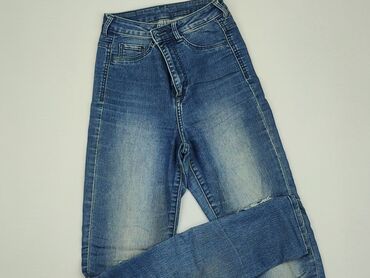 sukienki jeansowa z paskiem: Jeansy, XS, stan - Dobry