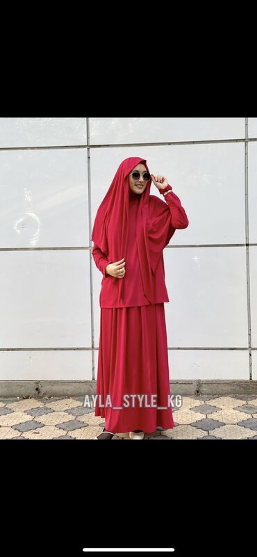 хиджап платок: Платок, Готовый, Лето, Шелк, Однотонный, Оригинал