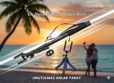 bluetooth mikrafon: 📸 Ən Yaxşı Selfie və Video Dəsti – Unudulmaz Anlar Üçün! Səyahət