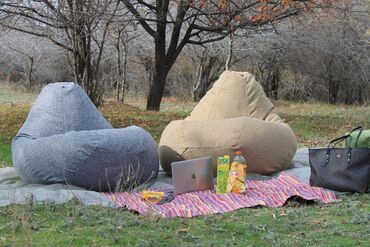 Мягкие кресла: Уютное и стильное кресло-мешок - отличное решение для вашего дома или — 8