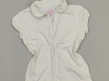 biała koszulka sportowa: T-shirt, Cool Club, 9 years, 128-134 cm, condition - Good