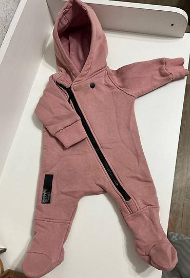 nike tech: Детский комбинезон VAN BABY, размер 62. - Цвет: пыльная роза - — 1
