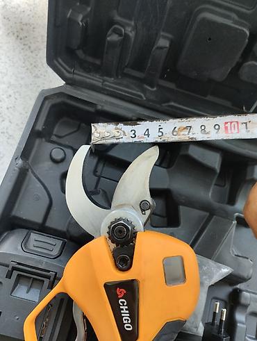 gul biznesi: CHIGO akkumulyatorlu elektrik bağ qayçıları – fırçasız (brushless) — 7