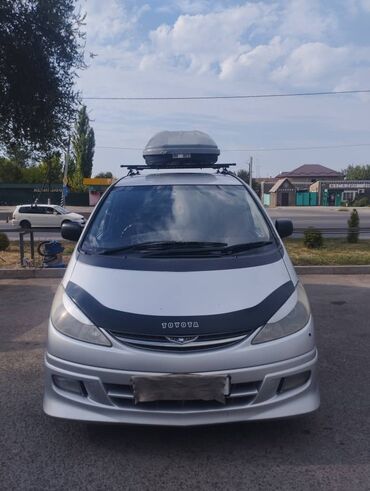 дизельный автомобиль: Toyota Estima: 2002 г., 2.4 л, Автоматические, Бензин, Минивэн