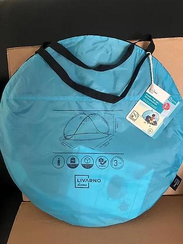 Šatori za decu: Dečiji pop-up šator za plažu u obliku ajkule – Livarno Home - Dizajn — 3